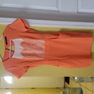 Arc & Co orange dress